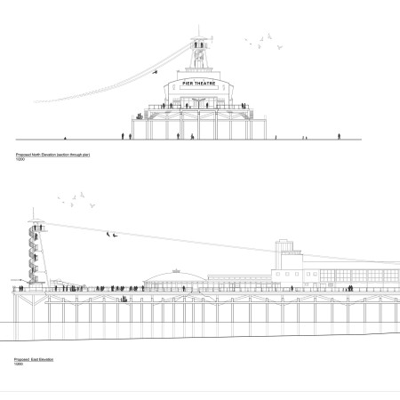 Pier Elevation Drawing