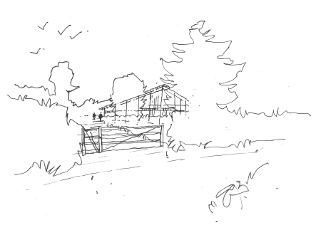 Ton Barn Concept Sketch 2