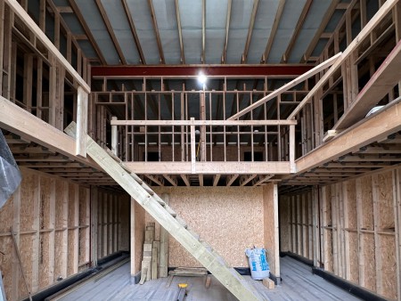 Ton Barn Construction Interior