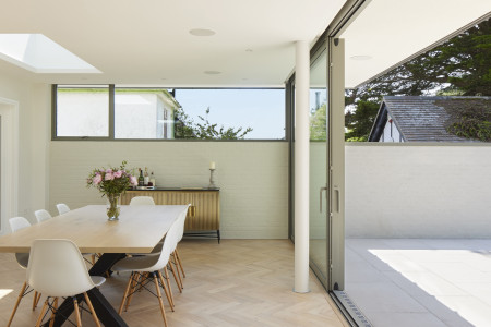 Modern Kitchen Extension Canford Cliffes DMW Architects