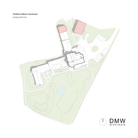 Dorchester Care Home Existing Site Plan